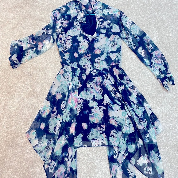 BCBG Generation Asymmetrical Hem Dress - Picture 2 of 5